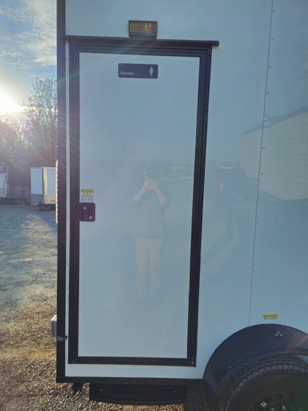 7' X 12' Custom Restroom / Bathroom Trailer - Image 15