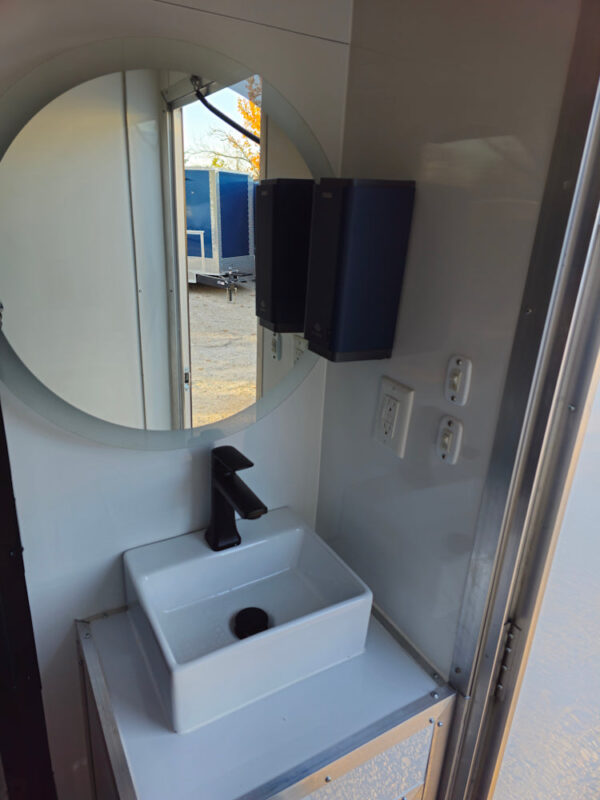 7' X 12' Custom Restroom / Bathroom Trailer - Image 21