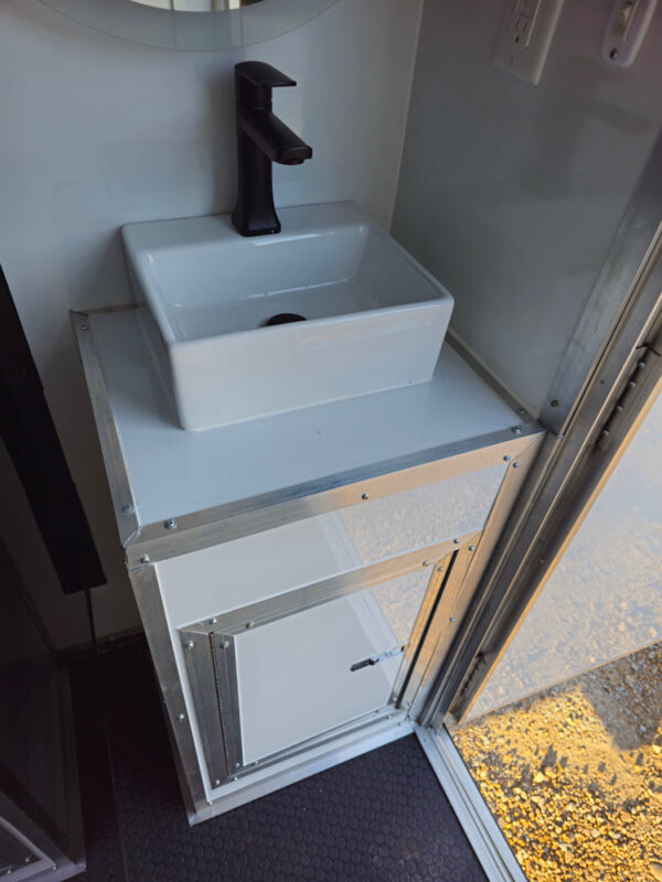 7' X 12' Custom Restroom / Bathroom Trailer - Image 22