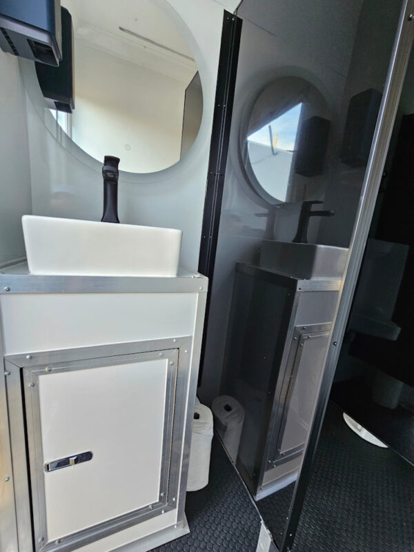 7' X 12' Custom Restroom / Bathroom Trailer - Image 33