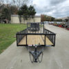 6.4x12 Straight Deck Utility Trailer with 2ft Mesh Sides (2) 3,500lb Axles - Image 2