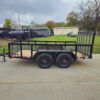 6.4x12 Straight Deck Utility Trailer with 2ft Mesh Sides (2) 3,500lb Axles - Image 4