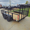 6.4x12 Straight Deck Utility Trailer with 2ft Mesh Sides (2) 3,500lb Axles - Image 6