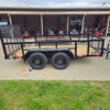 6.4x12 Straight Deck Utility Trailer with 2ft Mesh Sides (2) 3,500lb Axles - Image 9