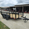 6.4x12 Straight Deck Utility Trailer with 2ft Mesh Sides (2) 3,500lb Axles - Image 10