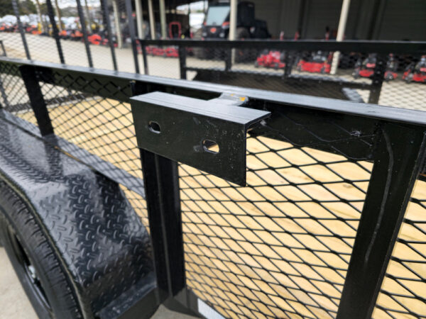 6.4x12 Straight Deck Utility Trailer with 2ft Mesh Sides (2) 3,500lb Axles - Image 11