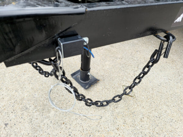 6.4x12 Straight Deck Utility Trailer with 2ft Mesh Sides (2) 3,500lb Axles - Image 13