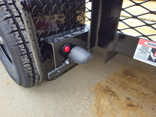 6.4x12 Straight Deck Utility Trailer with 2ft Mesh Sides (2) 3,500lb Axles - Image 15