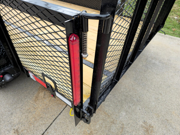 6.4x12 Straight Deck Utility Trailer with 2ft Mesh Sides (2) 3,500lb Axles - Image 16