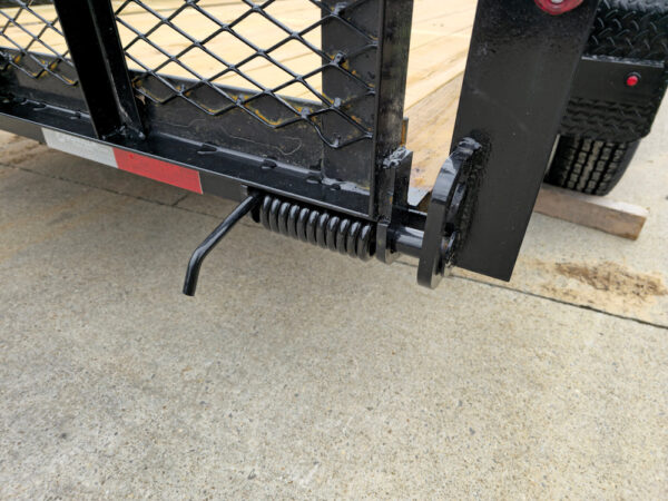 6.4x12 Straight Deck Utility Trailer with 2ft Mesh Sides (2) 3,500lb Axles - Image 17