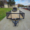 6.4x12 Straight Deck Utility Trailer with 2ft Mesh Sides (2) 3,500lb Axles - Image 18