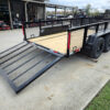 6.4x12 Straight Deck Utility Trailer with 2ft Mesh Sides (2) 3,500lb Axles - Image 23
