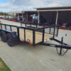 6.4x12 Straight Deck Utility Trailer with 2ft Mesh Sides (2) 3,500lb Axles - Image 24