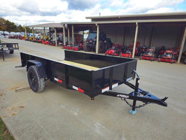 5' X 10' Utility Trailer Straight Deck 18" Sides Tall Gate - Image 20