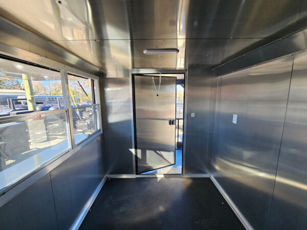 7x12 Charcoal Concession Porch Trailer Food Serving Merchandising - Image 17