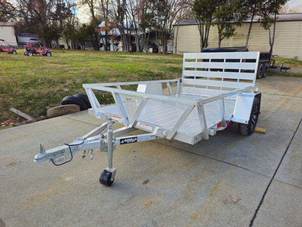 6.4' X 10' Gorilla Aluminum Utility Trailer 3,500lb Axle - Image 3