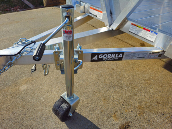 6.4' X 10' Gorilla Aluminum Utility Trailer 3,500lb Axle - Image 12
