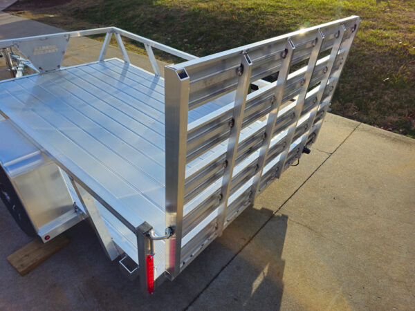 6.4' X 10' Gorilla Aluminum Utility Trailer 3,500lb Axle - Image 15