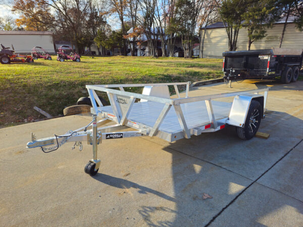 6.4' X 10' Gorilla Aluminum Utility Trailer 3,500lb Axle - Image 20