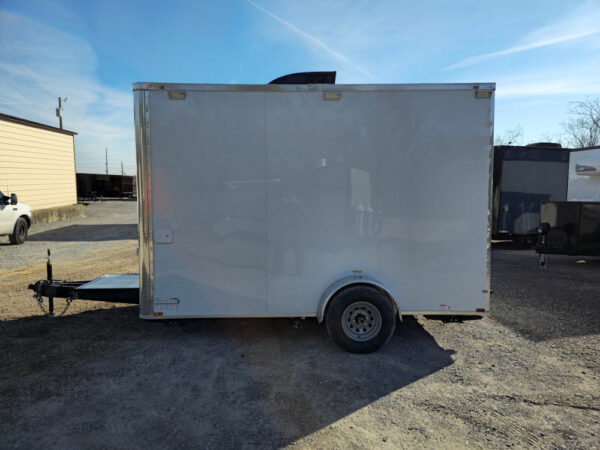 7' X 12' White Concession Trailer Food Event Catering - Image 4
