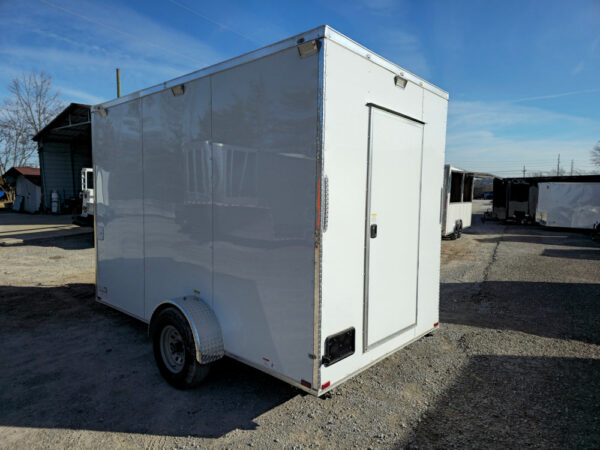 7' X 12' White Concession Trailer Food Event Catering - Image 5