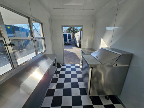 7' X 12' White Concession Trailer Food Event Catering - Image 21