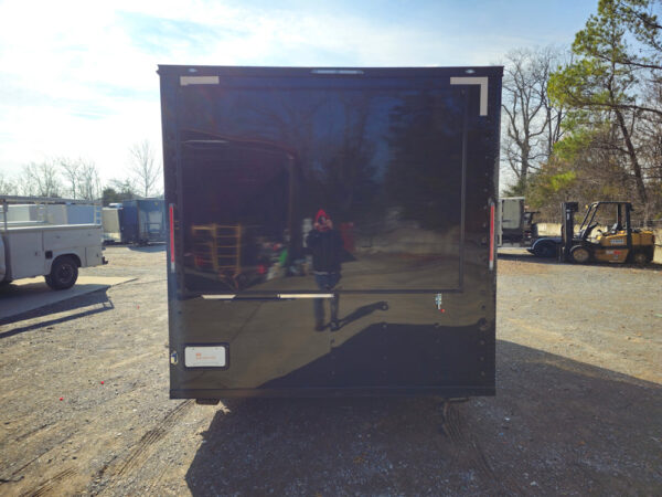 8.5' X 16' Black Merchandising & Marketing Event Trailer - Image 7