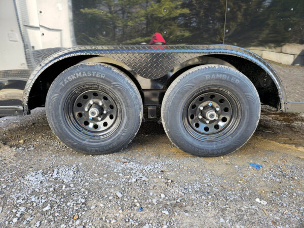 8.5' X 16' Black Merchandising & Marketing Event Trailer - Image 10