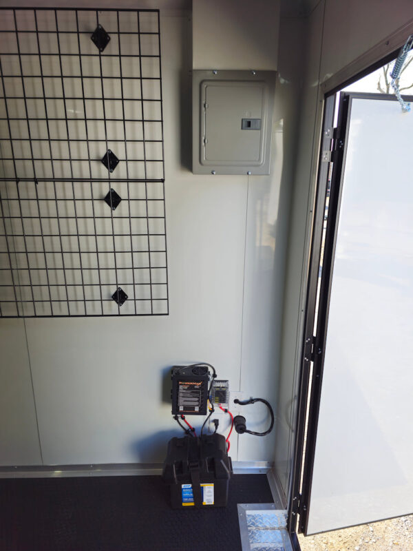 8.5' X 16' Black Merchandising & Marketing Event Trailer - Image 18