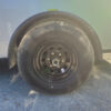 7' X 12' Silver Flat Front Custom Concession Trailer - Image 5