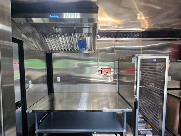 8.5' X 16' Black Concession Trailer Food Event Catering - Image 18