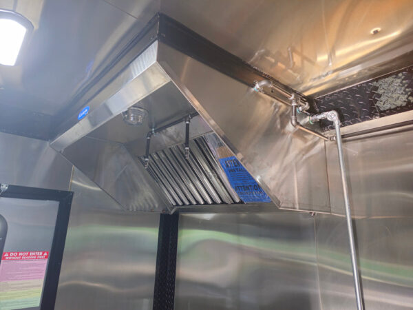 8.5' X 16' Black Concession Trailer Food Event Catering - Image 23