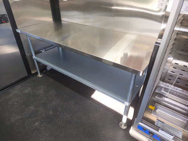 8.5' X 16' Black Concession Trailer Food Event Catering - Image 24