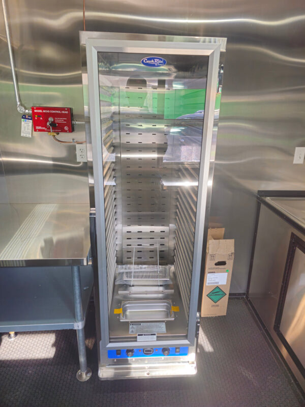 8.5' X 16' Black Concession Trailer Food Event Catering - Image 25