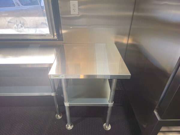 8.5' X 16' Black Concession Trailer Food Event Catering - Image 27