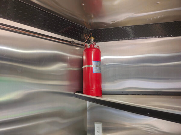 8.5' X 16' Black Concession Trailer Food Event Catering - Image 30