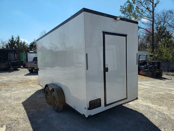 7' X 16' White Concession Trailer Food Event Catering - Image 10