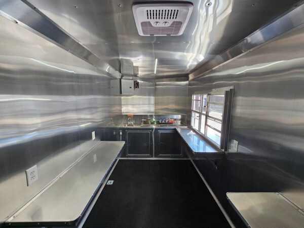 7' X 16' White Concession Trailer Food Event Catering - Image 21