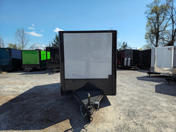 7' X 14' White W/ Blackout Concession Trailer Event Catering - Image 2