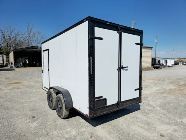 7' X 14' White W/ Blackout Concession Trailer Event Catering - Image 5