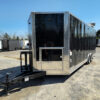 8.5 x 24 Black Concession Trailer Food Event Catering - Image 3