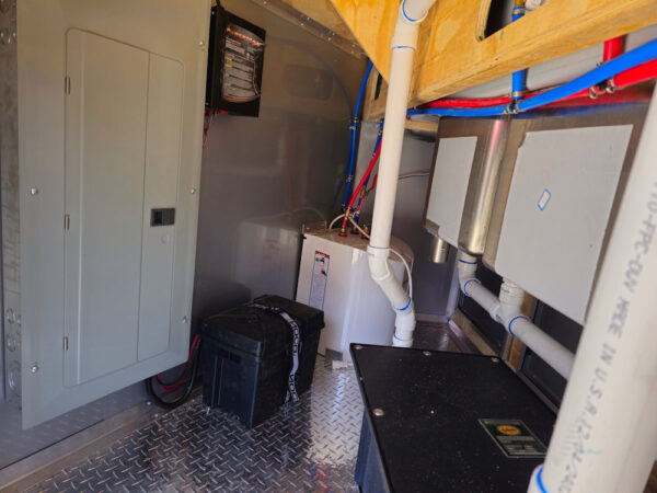 8.5 x 24 Black Concession Trailer Food Event Catering - Image 4