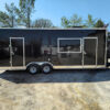 8.5 x 24 Black Concession Trailer Food Event Catering - Image 12