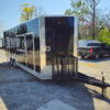 8.5 x 24 Black Concession Trailer Food Event Catering - Image 13