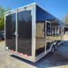 8.5 x 24 Black Concession Trailer Food Event Catering - Image 14
