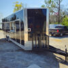 8.5 x 24 Black Concession Trailer Food Event Catering - Image 16