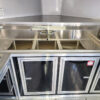 8.5 x 24 Black Concession Trailer Food Event Catering - Image 22