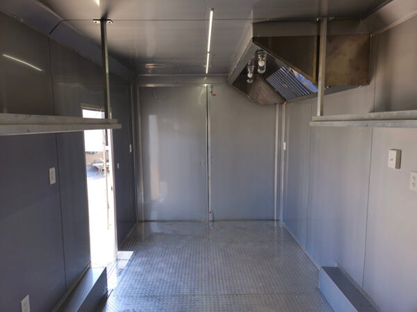 8.5 x 24 Black Concession Trailer Food Event Catering - Image 28