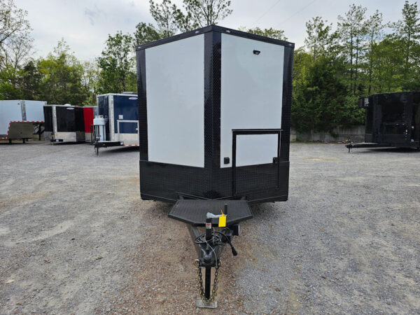 8.5' X 12' White Concession Trailer Drink and Beverage Catering - Image 2