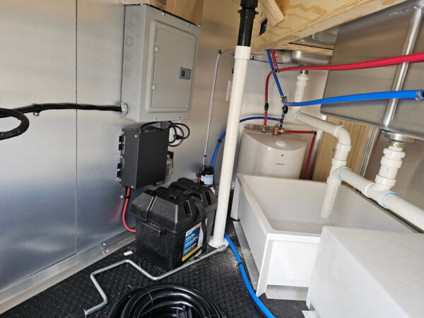 8.5' X 12' White Concession Trailer Drink and Beverage Catering - Image 6
